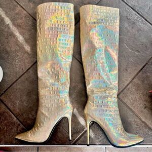 Beautiful knee high boots